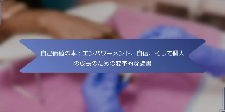 自己価値の本：エンパワーメント、自信、そして個人の成長のための変革的な読書